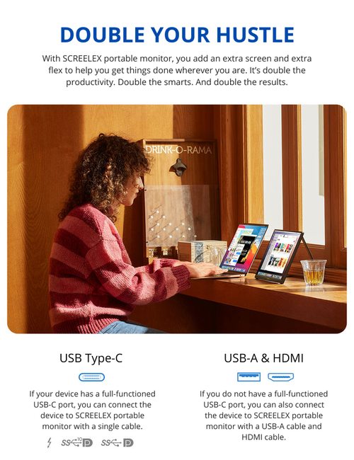 SCREELEX 14 FHD 1080 P